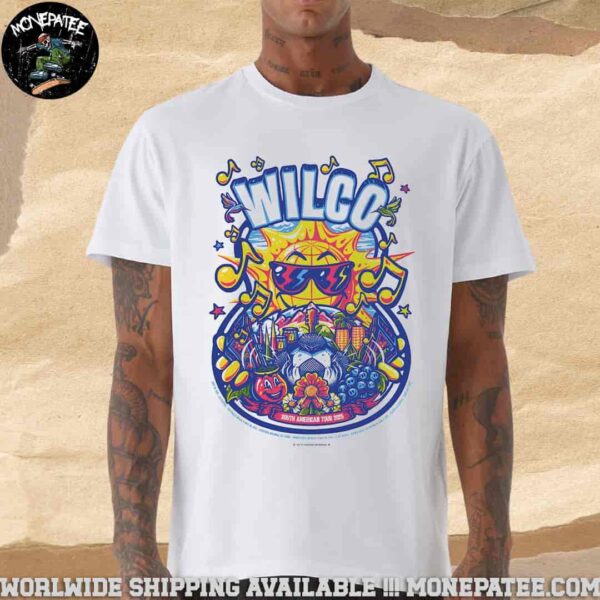 Wilco South American Tour 2025 From May 25 To June 2 2025 Unisex T-Shirt