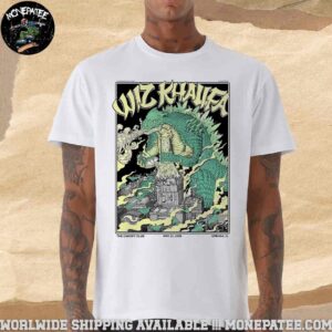 Wiz Khalifa Show In Urbana IL At The Canopy Club On May 21 2025 Godzilla Art Work Merchandise Unisex T-Shirt