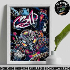 311 Band Concer Poster Washington Dc At The Anthem On June 27 2025 Decorative Poster Canvas