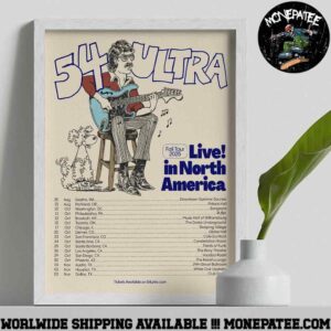 54 Ultra Fall Tour 2025 Live In North America Schedule List Dates Decorative Poster Canvas