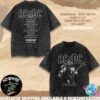 AC DC PWR Up Europe Tour 2025 Collection Angus Electric Are You Ready Washed T-Shirt