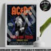 Metallica M72 World Tour Poster Night 1 In Denver Colorado At Empower Field At Mile High June 27 2025 Bear The Apocalypse Wall Art