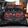 ACDC Cartoon Rock Love Inferno Rare Design Bedding Set For Diehard Fans