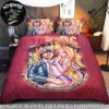 ACDC Hells Bells Eruption Guitarist Rare Design Bedding Set For Diehard Fans
