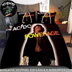 ACDC Powerage Exploding Wires Rare Design Bedding Set For Diehard Fans