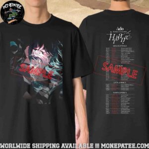 Ado World Tour 2025 Full Tour Schedule Tee Merchandise Two Sided Unisex T-Shirt