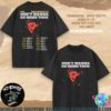 Adrien Nunnez The Dont Wanna Go Home Fall Tour 2025 Setlist Washed T-Shirt