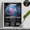 Grateful Dead Concert Poster 2025 60th Anniversary Sixty Years So Far Home Decor Poster Canvas