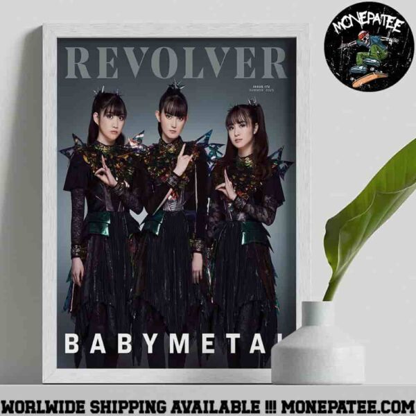 BABYMETAL X Revolver Issue 172 Summer 2025 Decorative Poster Canvas