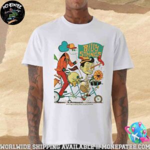 Billy Strings Concert Poster Night 2 In St Louis Missouri On June 14 2025 At Chaifetz Arena Merchandise Unisex T-Shirt