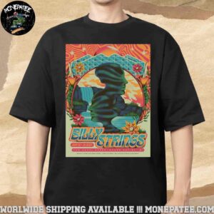 Billy Strings Poster For Show In Grand Rapids MI At Van Andel Arena On May 30 31 2025 Merchandise Unisex T-Shirt