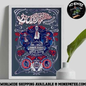 Bobby Weir And Wolf Bros At Royal Albert Hall In London On Sat 21 Jun 2025 Decorative Poster Canvas