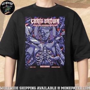 Chris Brown Amsterdam Breezy Bowl Xx Stadium World Tour At The Johan Cruijff Aren On June 8 2025 T-Shirt