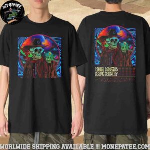 Daniel Donato Cosmic Country Summer Tour Dates List 2025 Merchandise Two Sided Unisex T-Shirt