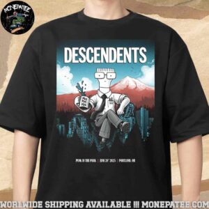 Descendents Punk In The Park In Portland Oregon On June 28 2025 At Tom Mccall Waterfront Park Unisex T-Shirt