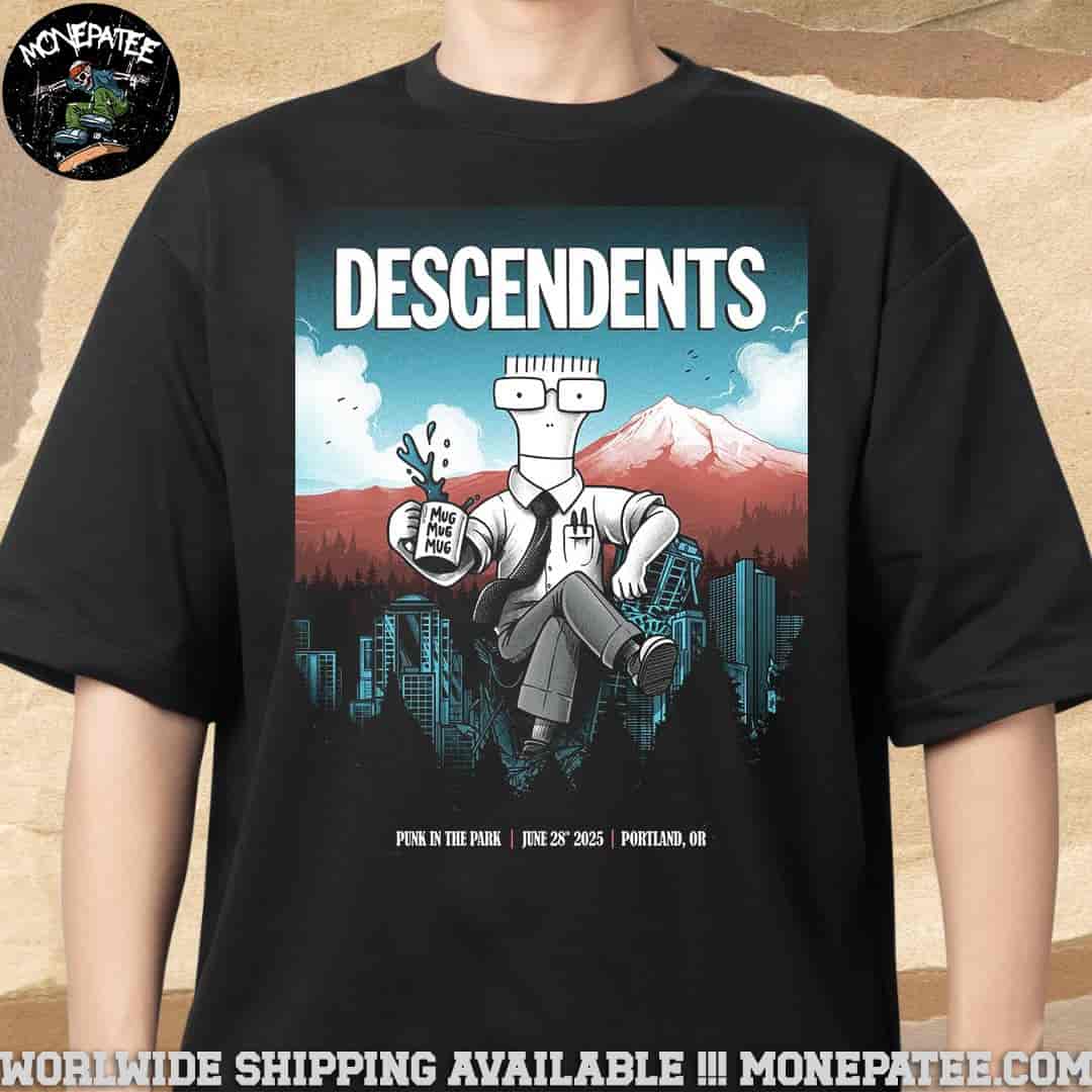 Descendents Punk In The Park In Portland Oregon On June 28 2025 At Tom Mccall Waterfront Park Unisex T-Shirt Descendents Punk In The Park In Portland Oregon On June 28 2025 At Tom Mccall Waterfront Park Unisex T-Shirt