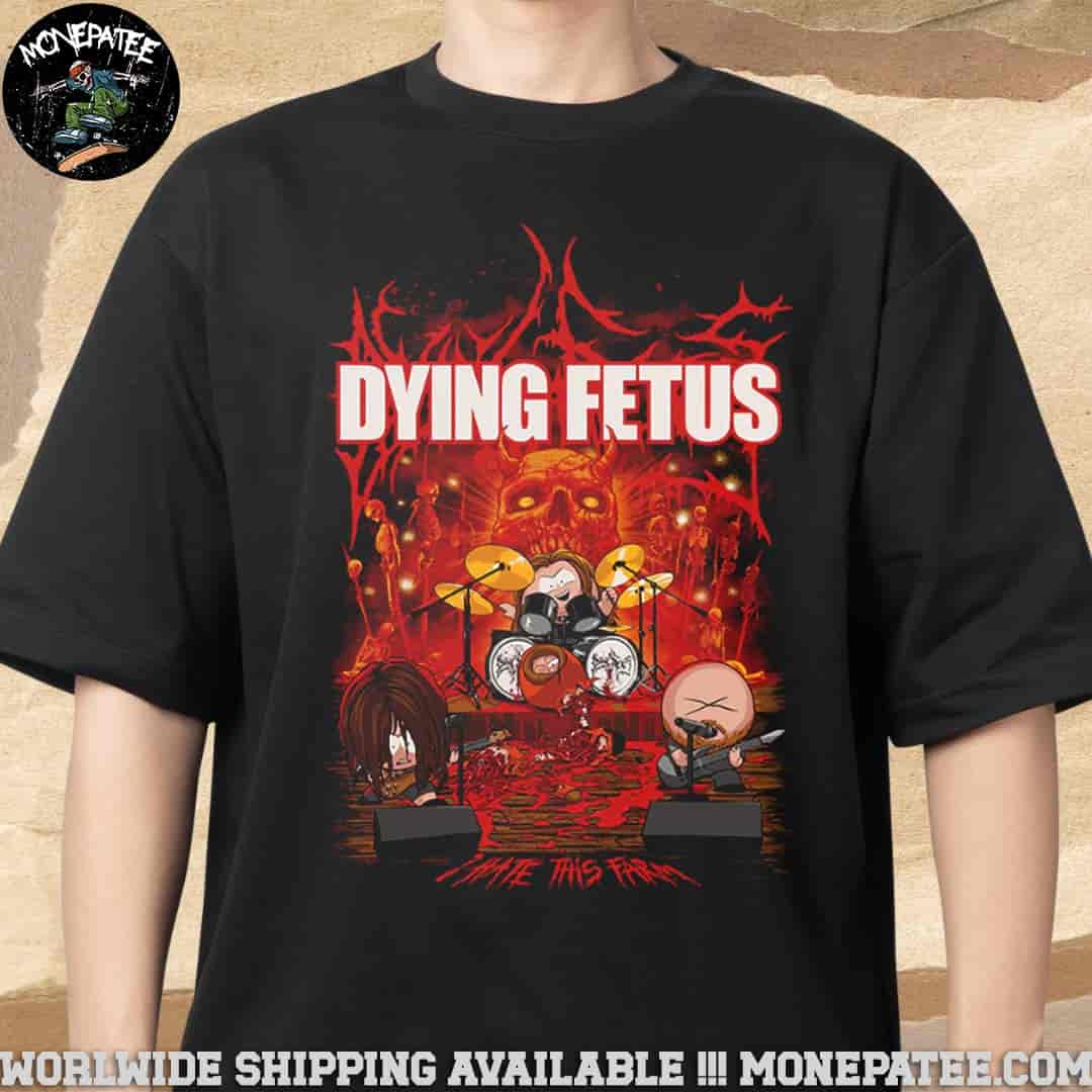 Dying Fetus I Hate This Farm Exclusive Merchandise 2025 T-Shirt Dying Fetus I Hate This Farm Exclusive Merchandise 2025 T-Shirt