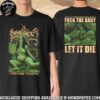 Dying Fetus Into The Cesspool USA Canada Tour 2025 Schedule List Dates Unisex T-Shirt