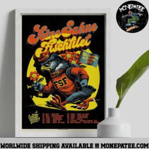 Feine Sahne Fischfilet Wir Kommen In Frieden Tour 2025 Schedule List Dates Decoratice Poster Canvas
