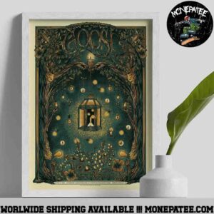 Goose Band Concert Poster In Indianapolis IN On June 12 2025 At Everwise Amphitheater at White River State Park Home Decor Poster Canvas