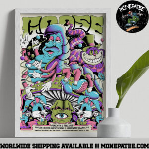 Goose Band Poster For Show At Fiddler Green Amphitheatre In Greenwood Village CO On June 6 And 7 2025 Home Decor Poster Canvas