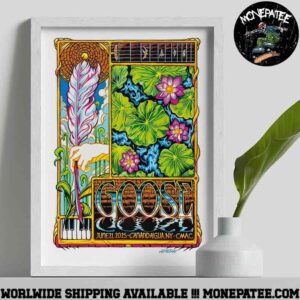 Goose The Band Concert Poster In Canandigua New York Cmac On June 21 2025 Decorative Poster Canvas
