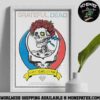 Grateful Dead Concert Poster 2025 60th Anniversary Sixty Years So Far Home Decor Poster Canvas