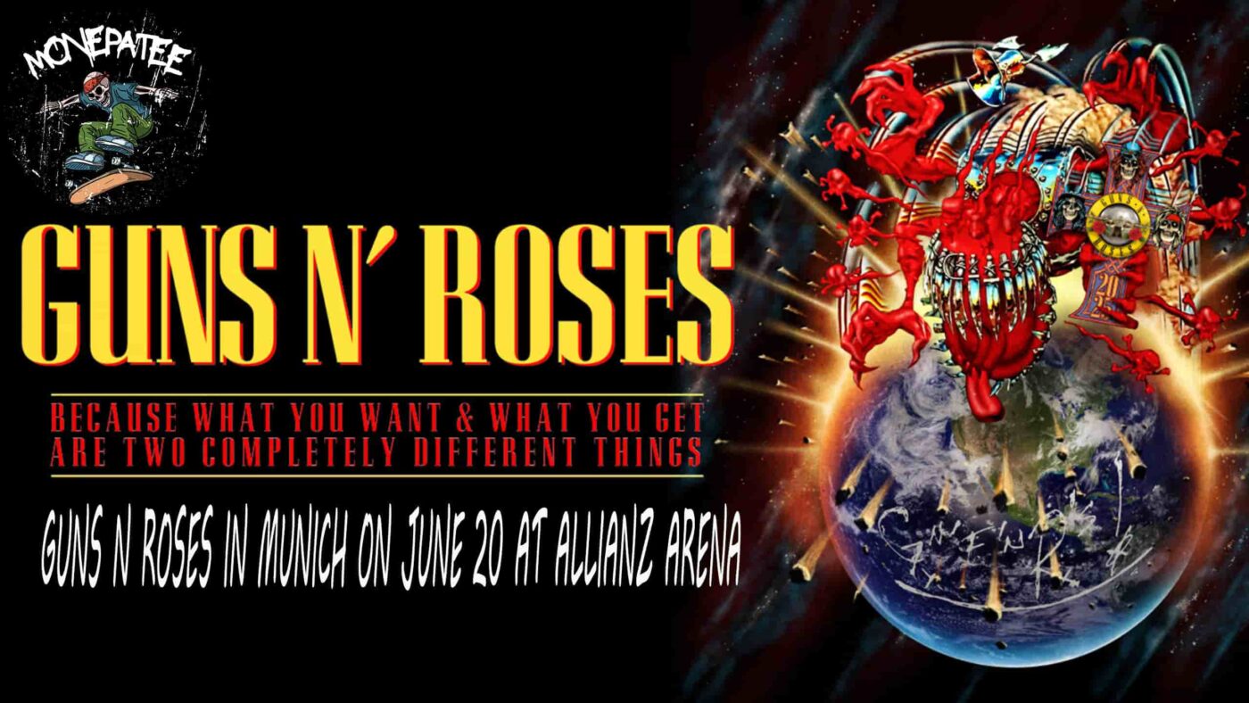 Guns N Roses In Munich Germany On June 20 2025 At Allianz Arena