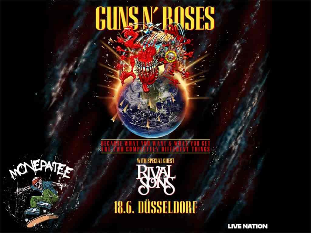 Guns N' Roses Live in Dusseldorf on June 18, 2025 at Merkur Spiel Arena Setlists, Tickets, Merch & Fan Events (1)