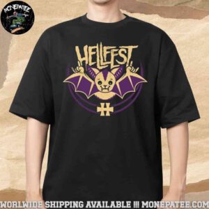 Hellfest 2025 Out Of Bounds Exclusive Tee In Clisson France On 19-22 June Bathomet Merchandise T-Shirt