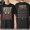 Hellfest 2025 Out Of Bounds Exclusive Tee In Clisson France On 19-22 June Scream Lineup Merchandise Two Sides T-Shirt