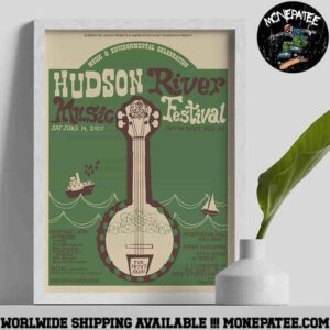 Hudson River Music Festival Poster In Croton Point Park NY On June 14 2025 Home Decor Poster Canvas