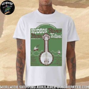 Hudson River Music Festival Poster In Croton Point Park NY On June 14 2025 Merchandise Unisex T-Shirt