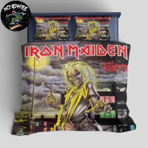 Iron Maiden Album Killers In February 2 1981 Rare Design Bedding Set For Diehard Fans