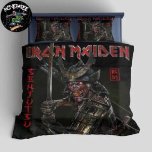 Iron Maiden Album Senjutsu Released In September 3 2021 Rare Design Bedding Set For Diehard Fans