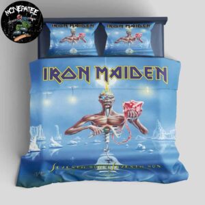 Iron Maiden Album Seventh Son Of A Seventh Son In April 11 1988 Rare Design Bedding Set For Diehard Fans
