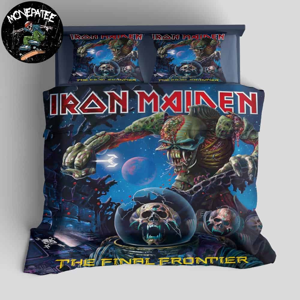 Iron Maiden Album The Final Frontier Released In August 16 2010 Rare Design Bedding Set For Diehard Fans Iron Maiden Album The Final Frontier Released In August 16 2010 Rare Design Bedding Set For Diehard Fans