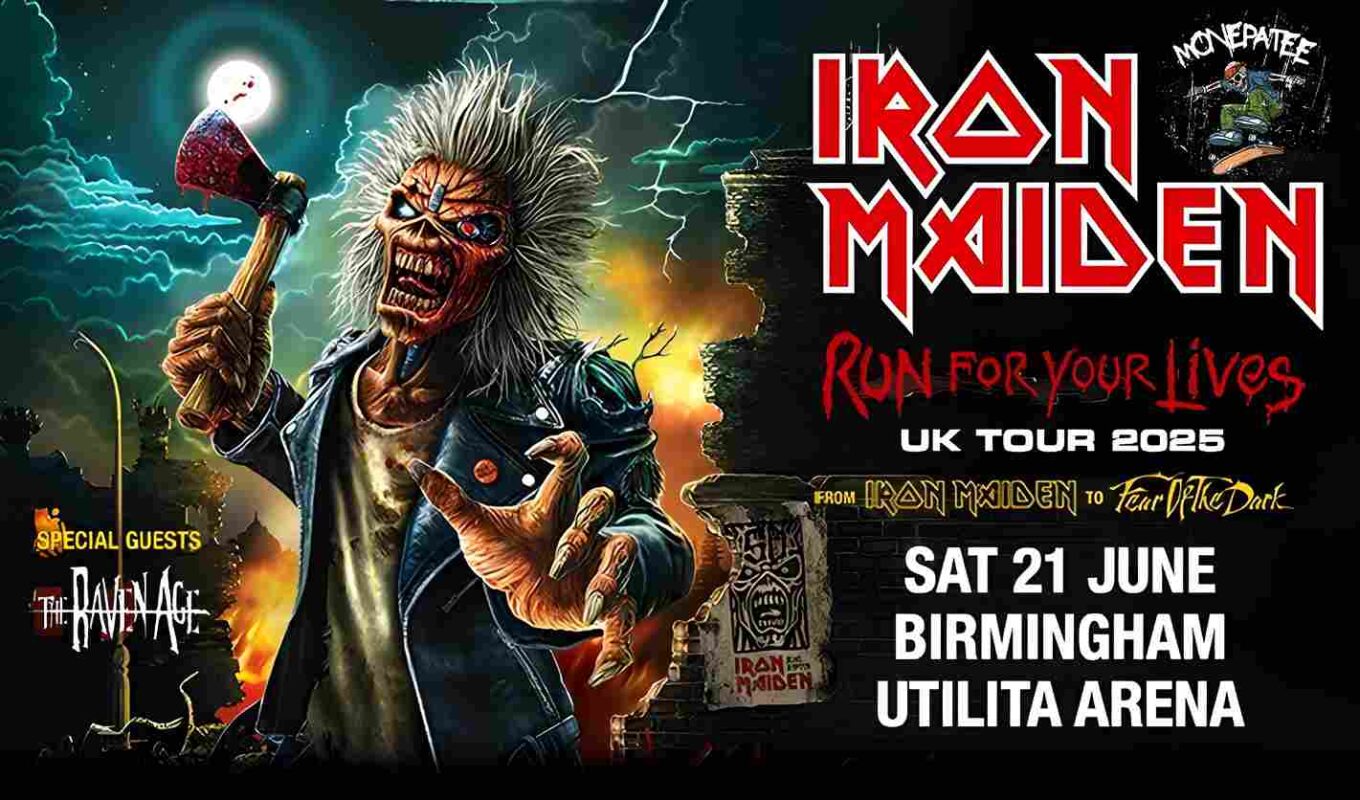 Iron Maiden June 21 Birmingham Concert – 50th Anniversary Live at Utilita Arena