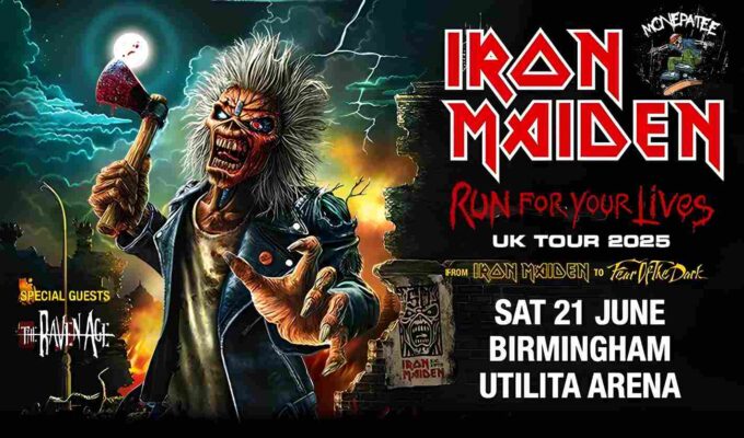 Iron Maiden June 21 Birmingham Concert – 50th Anniversary Live at Utilita Arena
