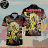 Iron Maiden Jungle Skulls Epic Summer Hawaiian Shirt And Beach Short