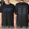 Jack White Logo Design Featuring No Name Tour Dates List 2025 Merch Two Sided Unisex T-Shirt