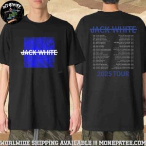Jack White No Name Cover Featuring Tour Dates List 2025 Merch Unisex T-Shirt