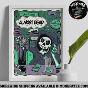 Joe Russo Almost Dead Concert Poster In Hampton Beach NH And Hyannis MA On June 12-13 At Casino Ballroom And Cape Cod Melody Tent Home Decor Poster Canvas