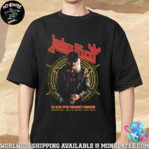Judas Priest Exclusive Glenn Tipton Shield of Pain Tour 2025 Merchandise Unisex T-Shirt