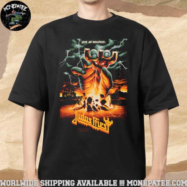 Judas Priest Live At Hellfest 2025 In Clisson France On June 21 Merchandise Unisex T-Shirt