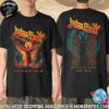Judas Priest The Shield of Pain Tour 2025 Merchandise Two Sided Unisex T-Shirt
