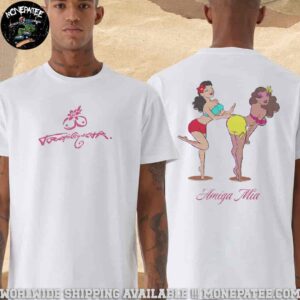 Karol G Amiga Mia Merchandise 2025 Two Sides Unisex T-Shirt