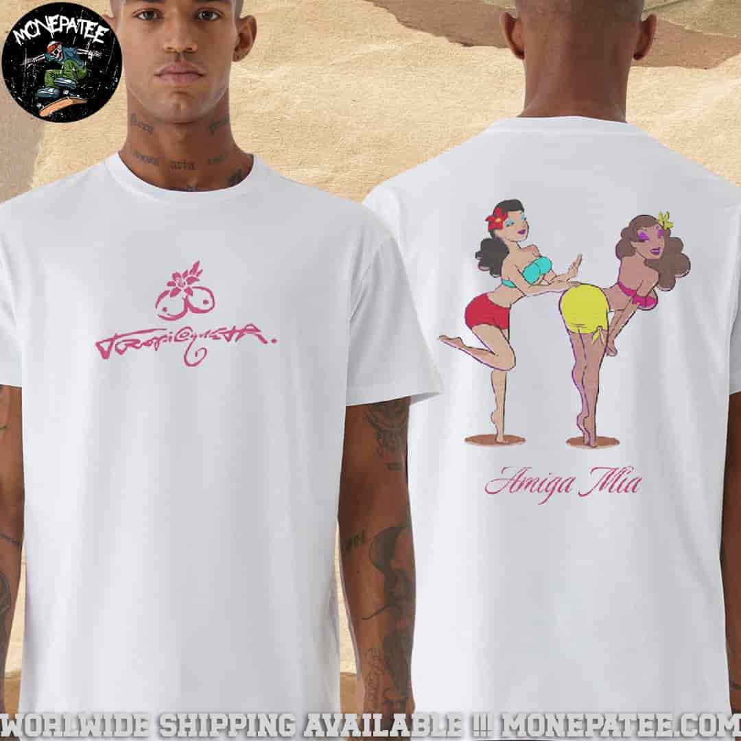 Karol G Amiga Mia Merchandise 2025 Two Sides Unisex T-Shirt Karol G Amiga Mia Merchandise 2025 Two Sides Unisex T-Shirt