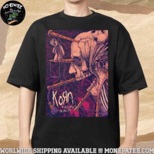Korn Live At Hellfest 2025 On June 19 2025 Merchandise Unisex T-Shirt