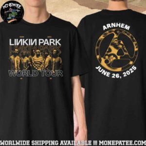 Linkin Park From Zero World Tour 2025 Dates List Official Merchandies Two Sides Unisex T-Shirt